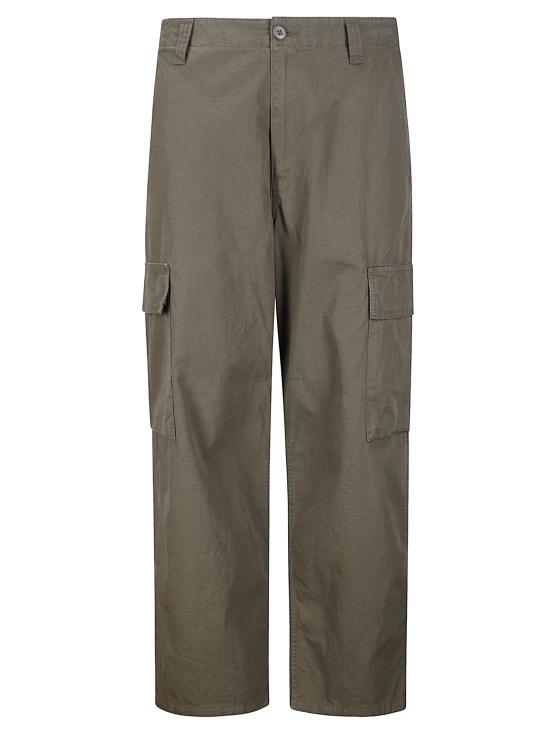CARHARTT WIP Dark Beech Garment Dyed Straight Pants Men
