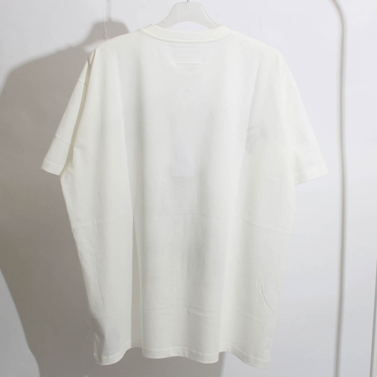 MM6 Unisex Logo Print Oversized White T-Shirt S52GC0276 101