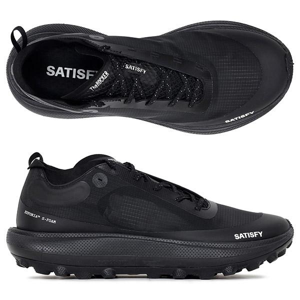 SATISFY Jet Black The Rucker Low-Top Sneakers 40002 02000