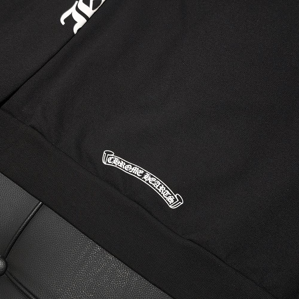Chrome Hearts Black Crewneck Logo Sweatshirt Unisex