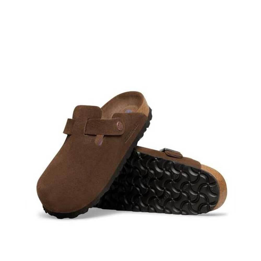 Birkenstock Boston SFB Suede Clog Slippers Women 1031637