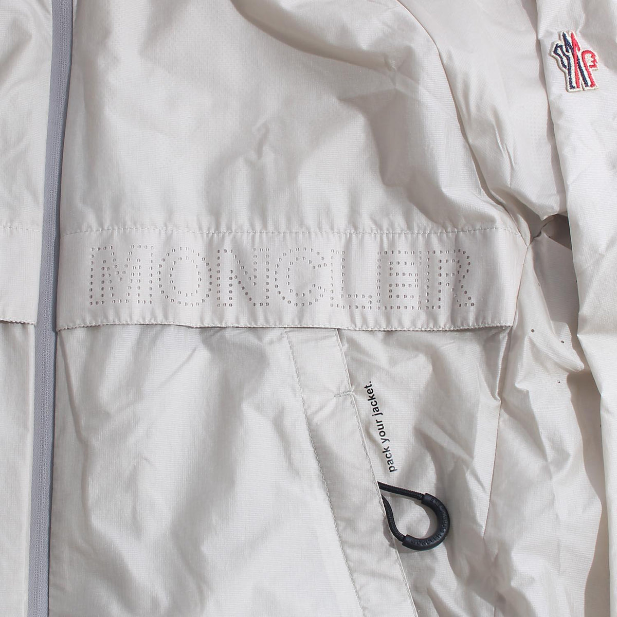 Moncler Grenoble Ivory Windbreaker Jacket K10971A00006598E0