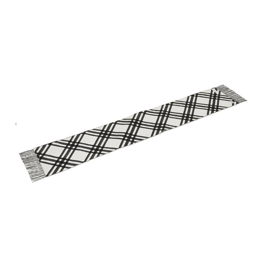 BURBERRY Checked Cashmere Scarf Unisex