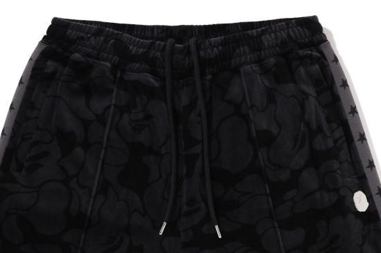 BAPE Straight Classic Pants Black 0ZXPTM316521 PBKX