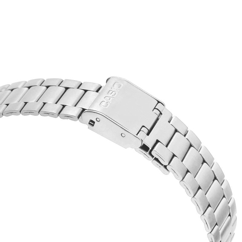 Casio Unisex Black Ion-Plated Stainless Steel Digital Watch A168WGG 1BDF