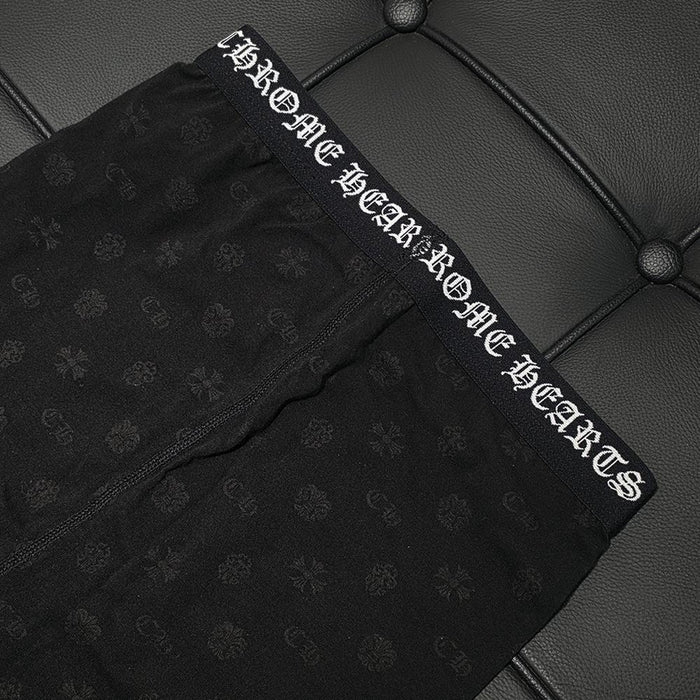 Chrome Hearts Allover Logo Black Women’s Leggings