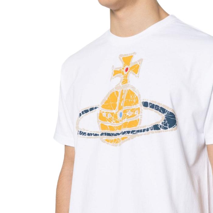 Vivienne Westwood White Short Sleeve T-Shirt