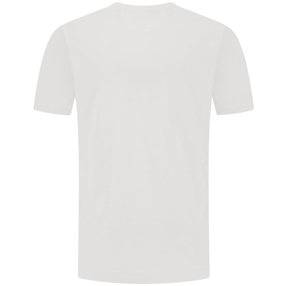CP Company Embroidered Logo White T-Shirt 18CMTS288A 006057O 103