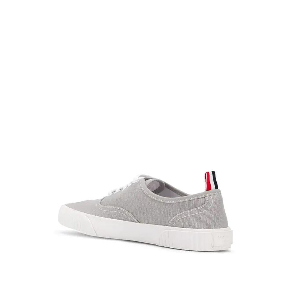 THOM BROWNE Canvas Low-Top Sneakers Women’s Gray