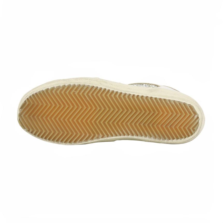 GOLDEN GOOSE Superstar Leather Low-Top Sneakers Women White Silver