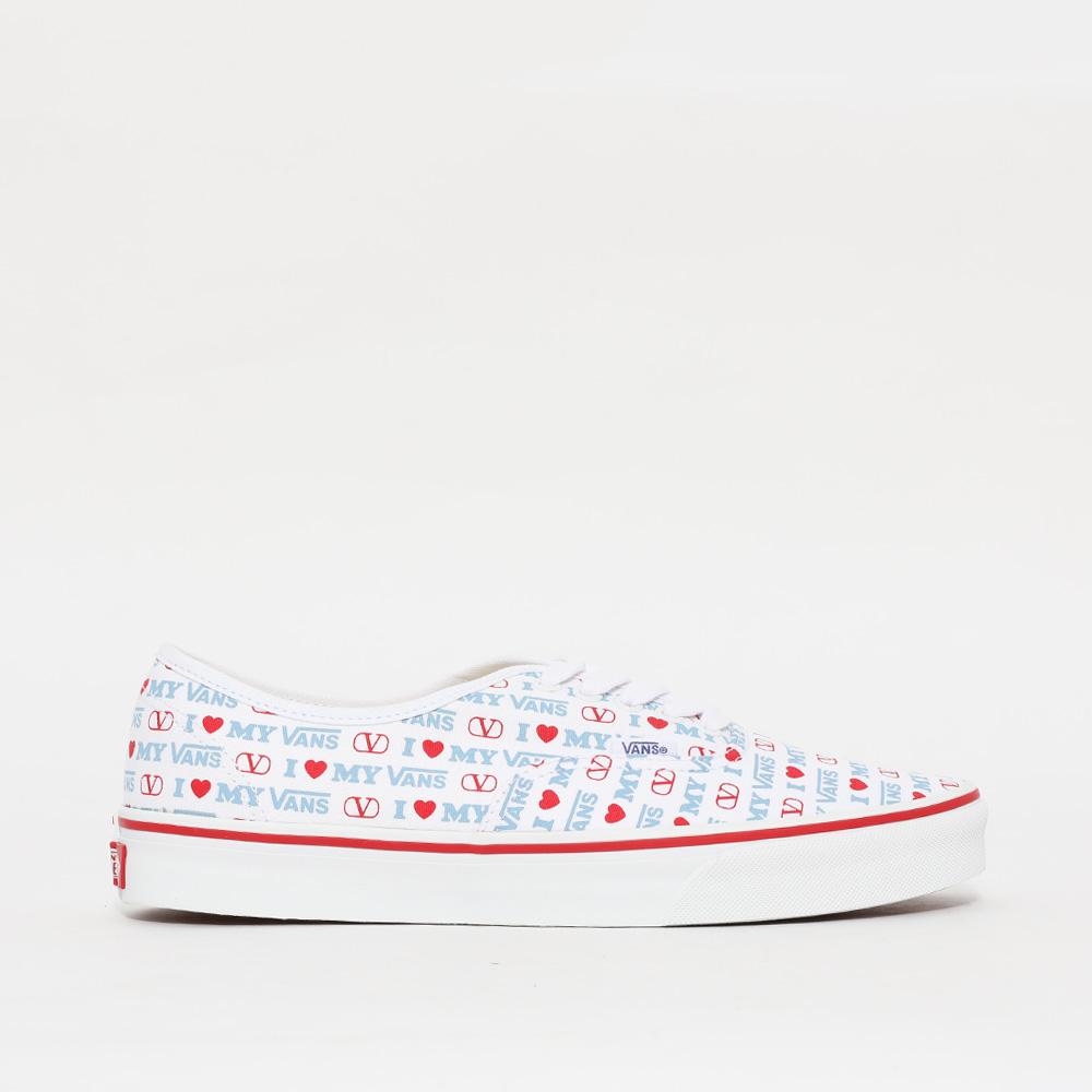 VALENTINO Vans Collaboration V Logo Love Print Men’s Low-Top Sneakers