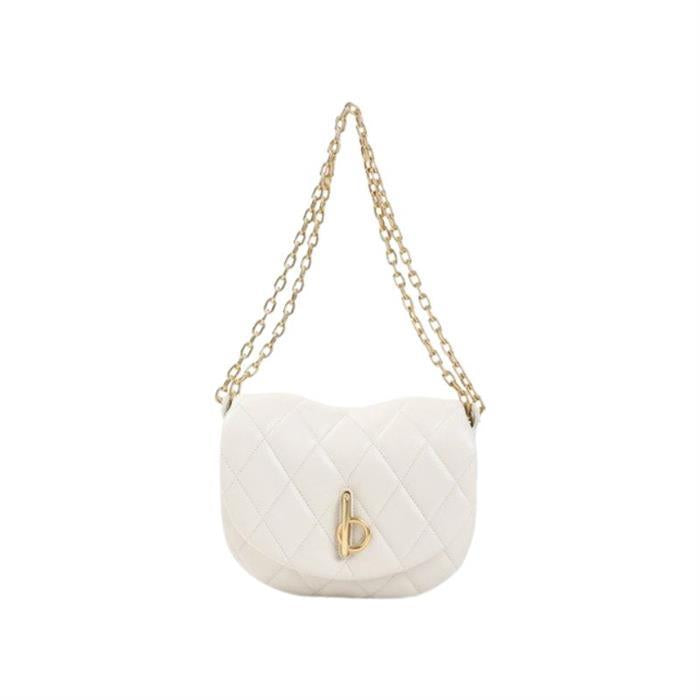 BURBERRY Quilted Leather Rocking Horse Shoulder Bag