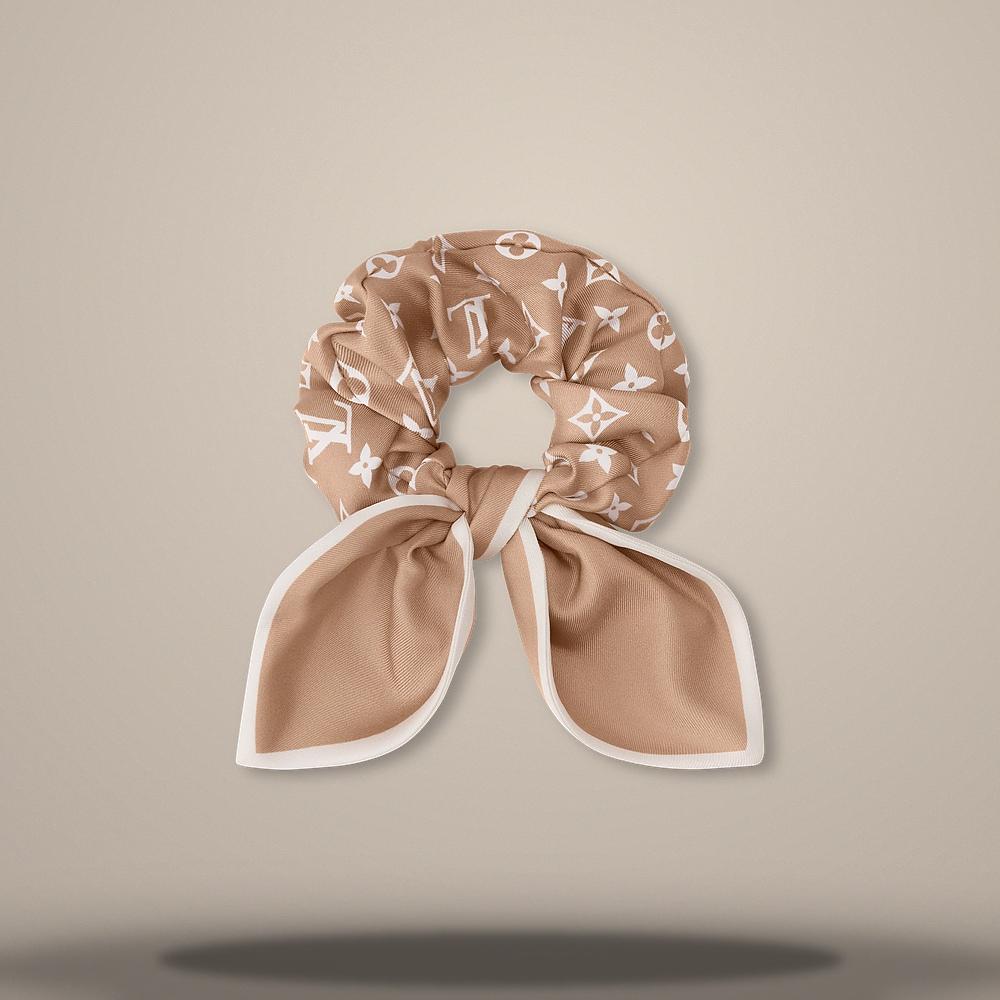 Louis Vuitton Monogram Silhouette Scrunchie Dune Hairband M98742