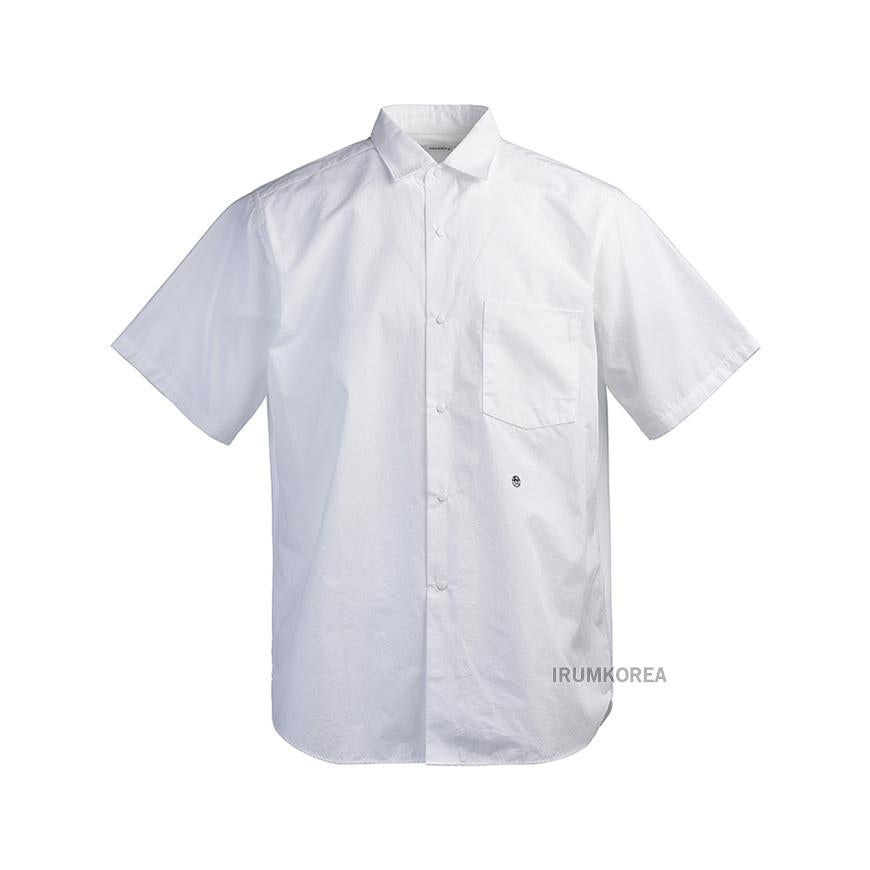nanamica Men’s Regular Wind Long Sleeve Shirt SUGS405E OW