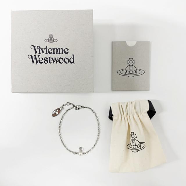 Vivienne Westwood Balbina Bracelet Silver-Tone Chain Jewelry