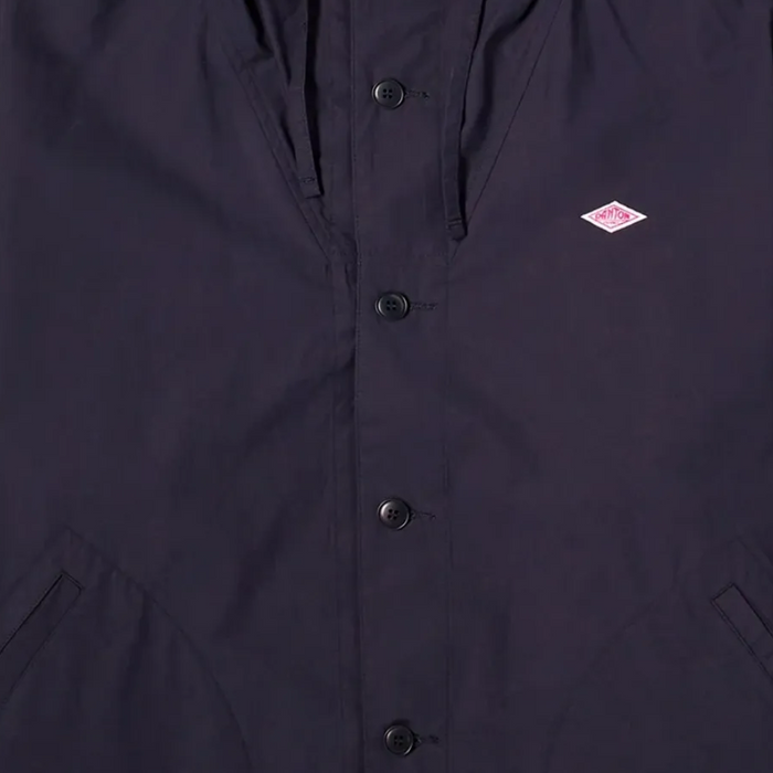 DANTON Cotton Weather Hooded Jacket Navy Men’s DT A0475 HCD