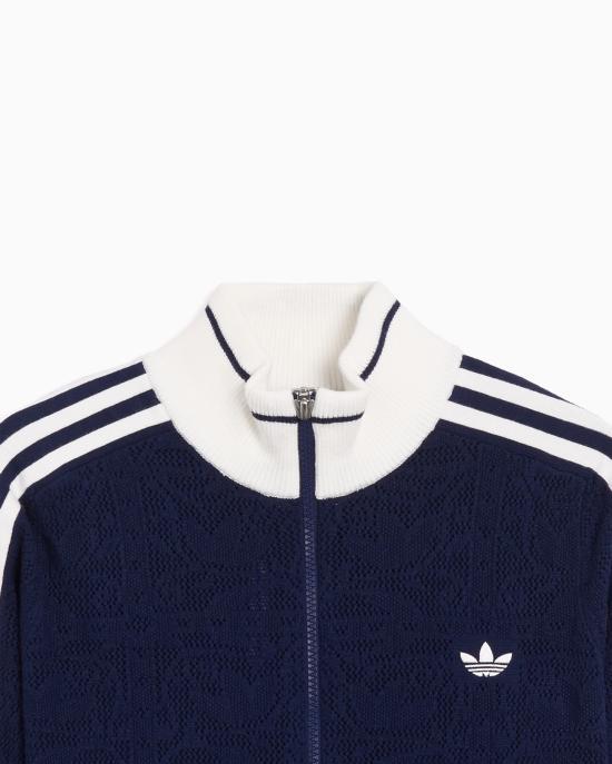 Adidas Women’s Lightweight Zip Jacket KX6883 NIGHT INDIGO OFF WHITE DOM