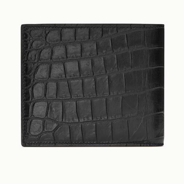 Saint Laurent Mini Cassandre East-West Wallet for Men 607727DZEDW1000