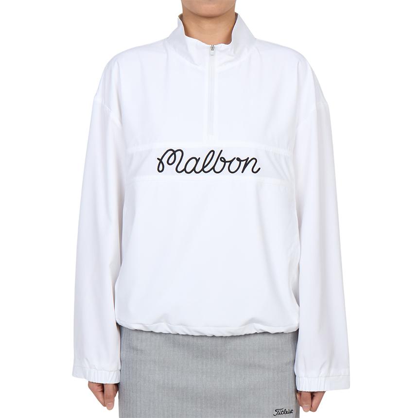malbon Women’s Long Sleeve Golf T-Shirt White