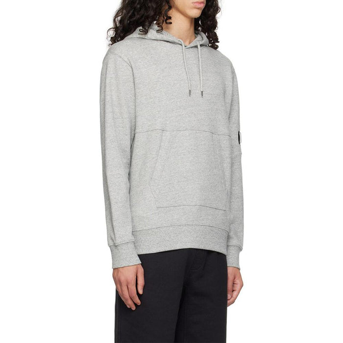 CP Company Diagonal Raised Fleece Hoodie Men’s Gray Pullover