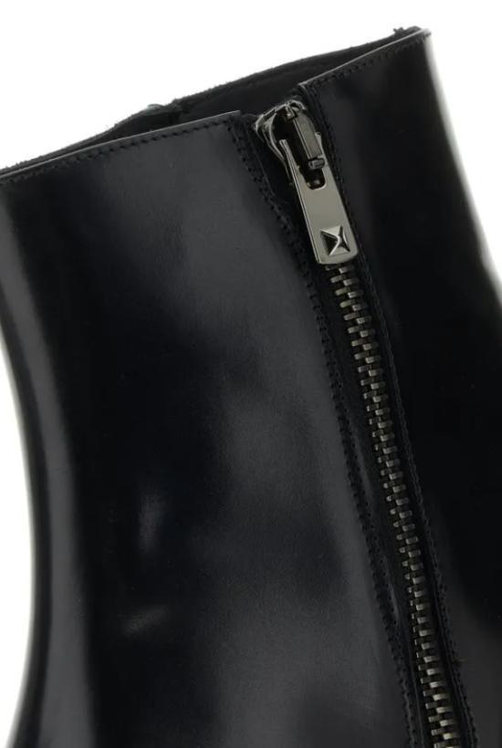 VALENTINO Garavani Leather Combat Boots for Men 3Y0S0H26 PMA 0NO BLACK DOM