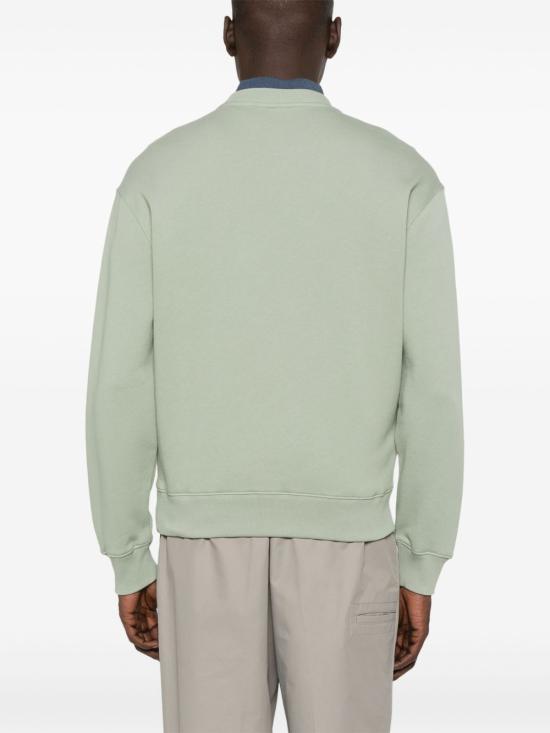 Maison Kitsune Green Long Sleeve Sweatshirt MM00315 KM0321