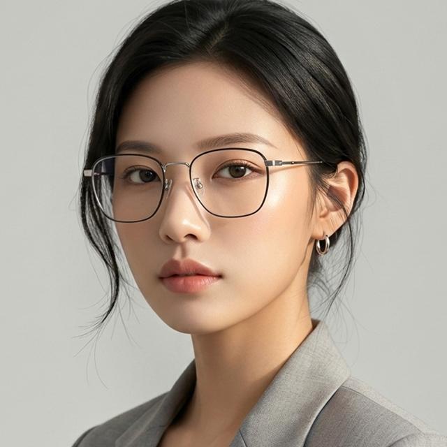 BALLY Titanium Metal Asian Fit Unisex Eyeglass Frame BY5059D 005