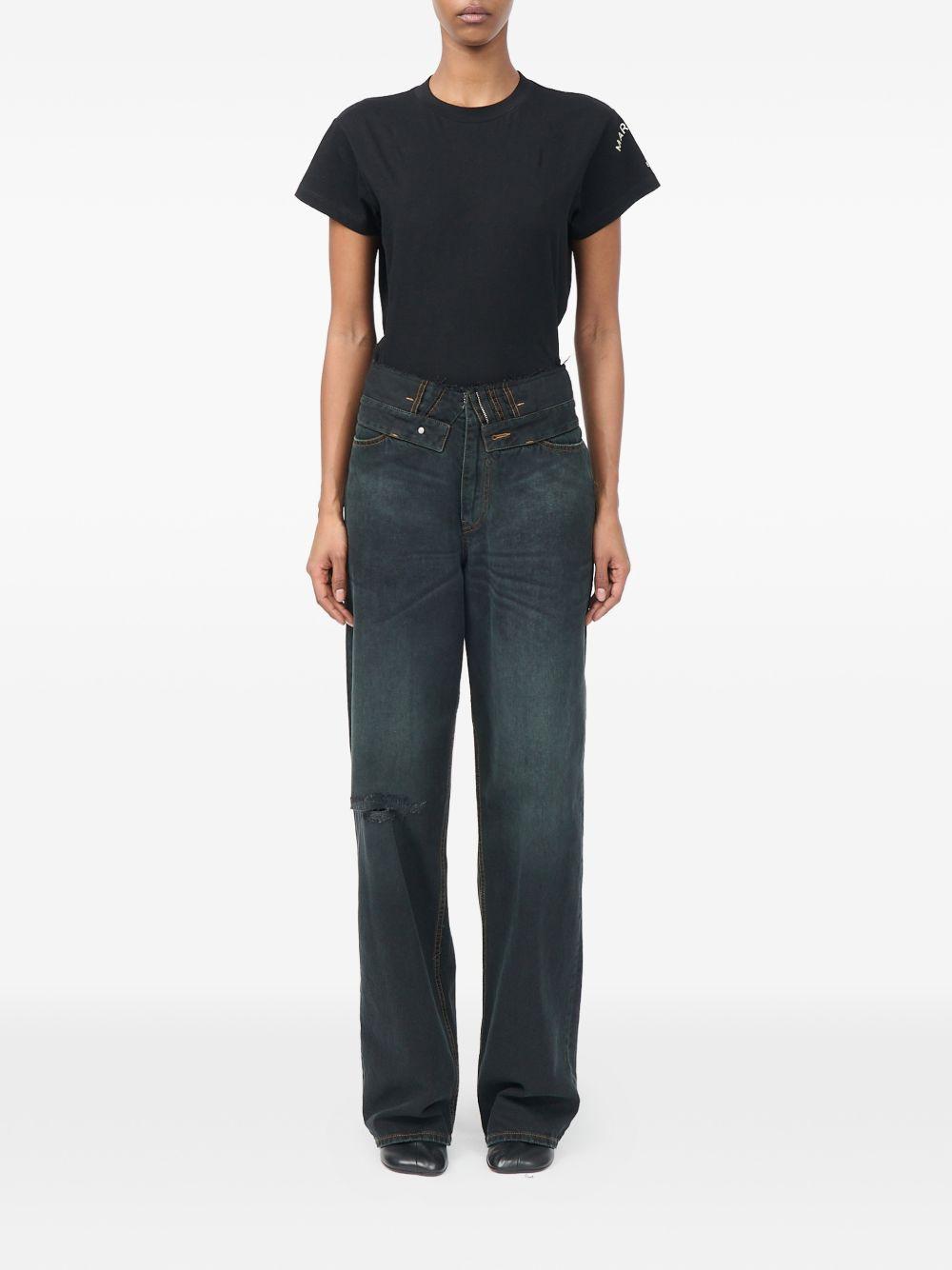 Maison Margiela Gray Denim Jeans for Women