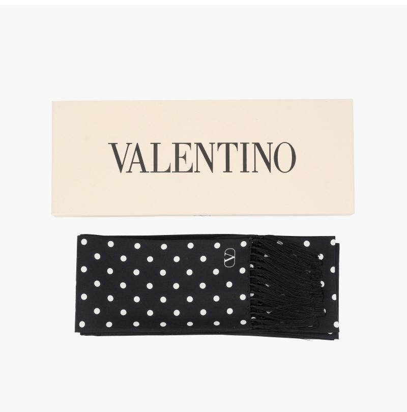 VALENTINO Green Silk Women’s Scarf