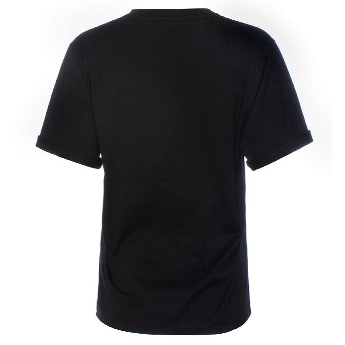 Saint Laurent Logo Print Short Sleeve T-Shirt Black