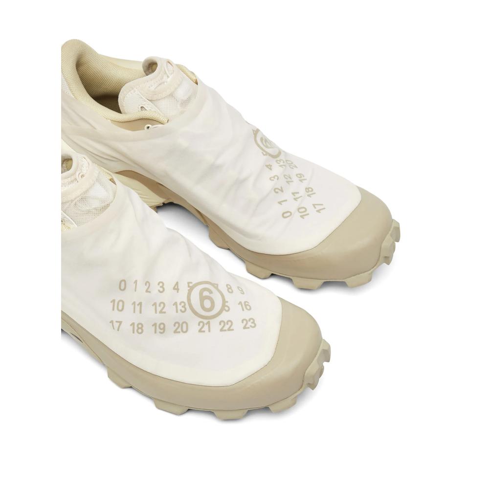 Maison Margiela Leather Low-Top Sneakers White Women’s