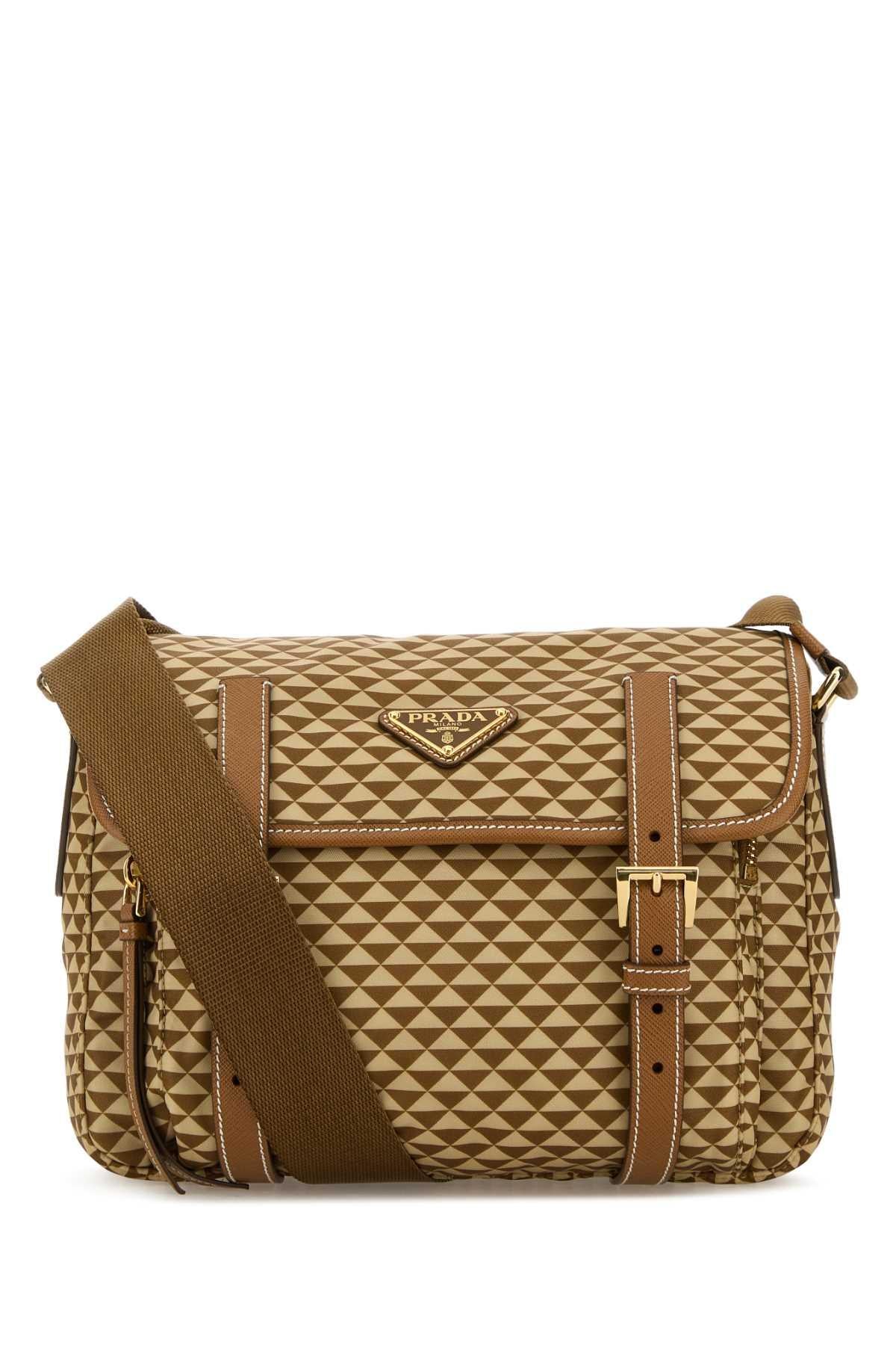 PRADA leather shoulder bag