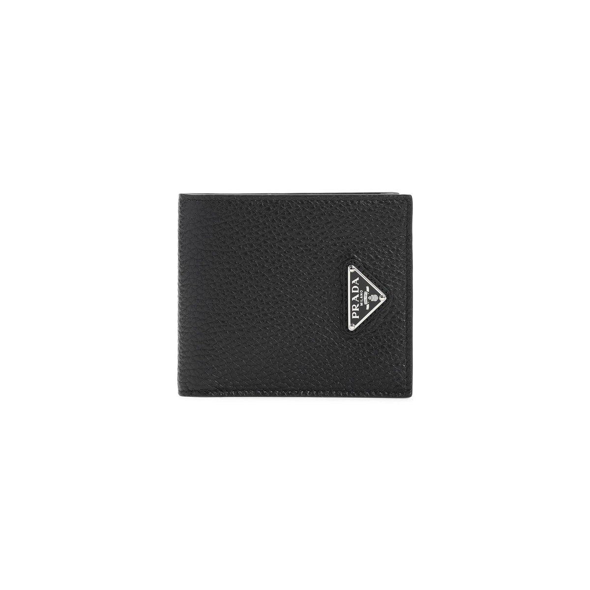 PRADA Black Saffiano Leather Bifold Wallet