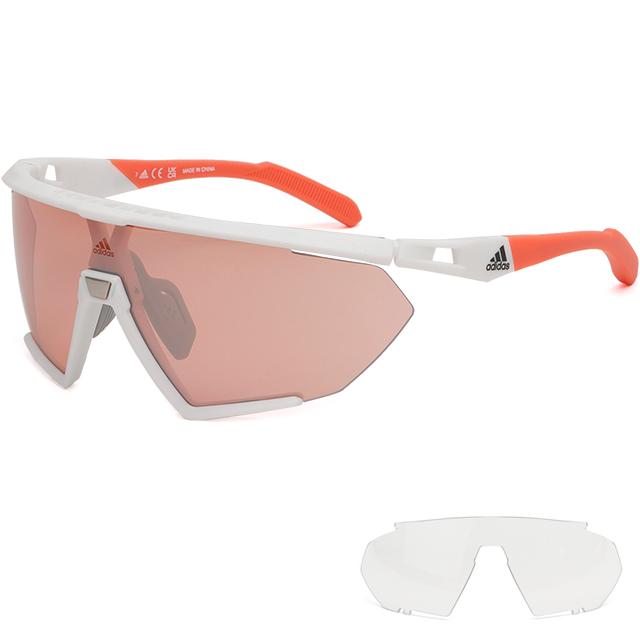 Adidas Sports Sunglasses Goggles Semi-Mirror Day/Night Interchangeable Lens