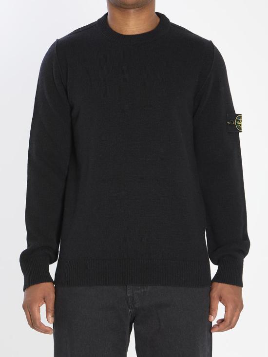 STONE ISLAND Lambswool Crewneck Sweater Men's K2S15 S00A3 V0029