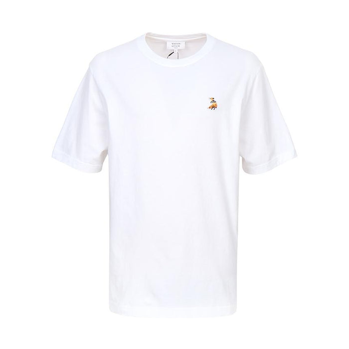 Maison Kitsune Dreaming Fox Mens Short Sleeve T-Shirt White