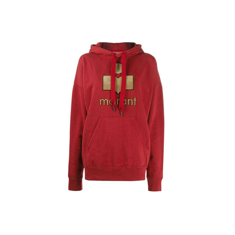 Isabel Marant Grenat Fleece MANSEL Hoodie Sweater for Women