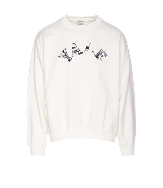 Wild Donkey Off-White Long Sleeve Sweatshirt YALE Women’s