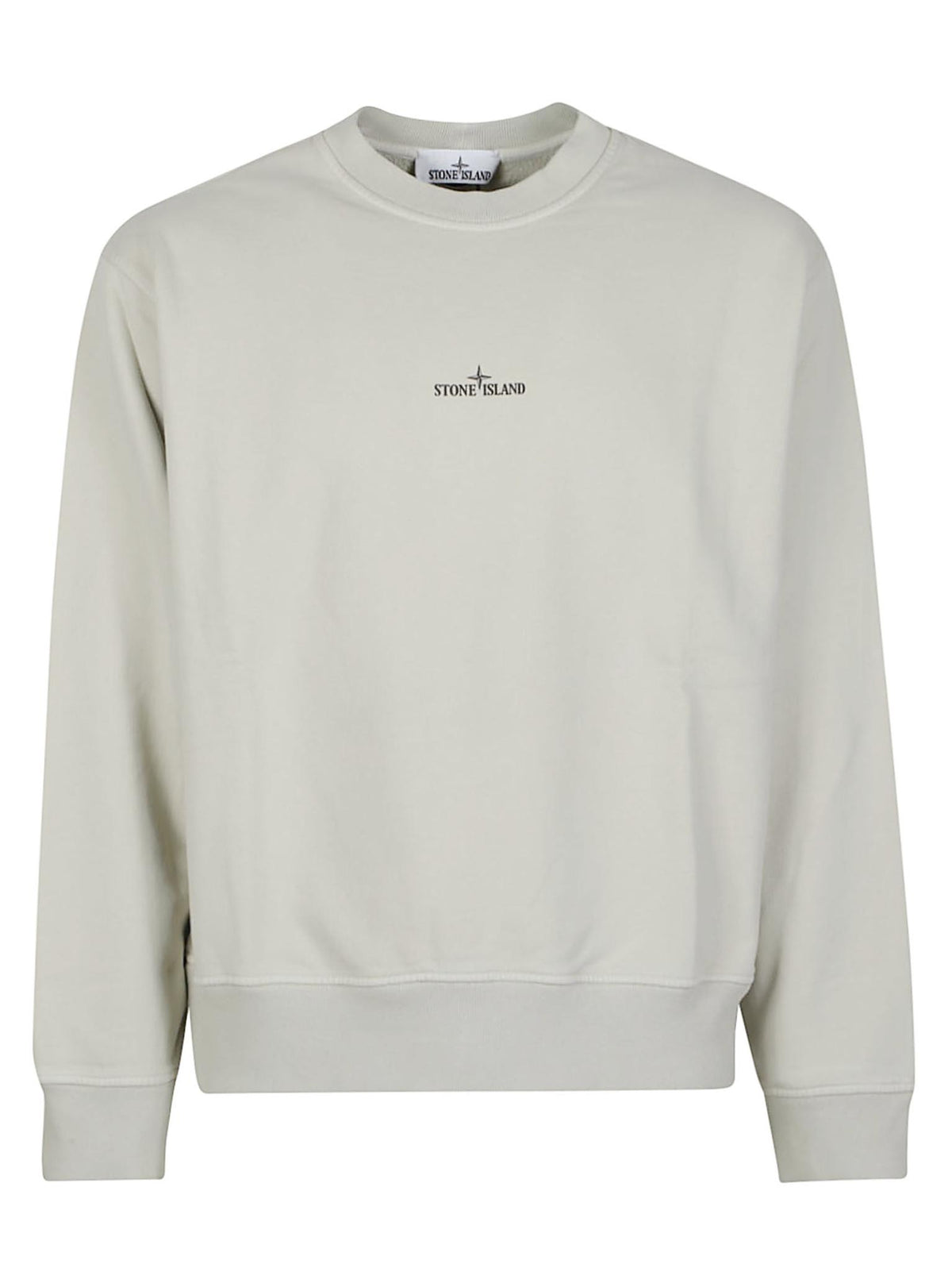 STONE ISLAND Cotton Crewneck Sweatshirt Men’s Navy
