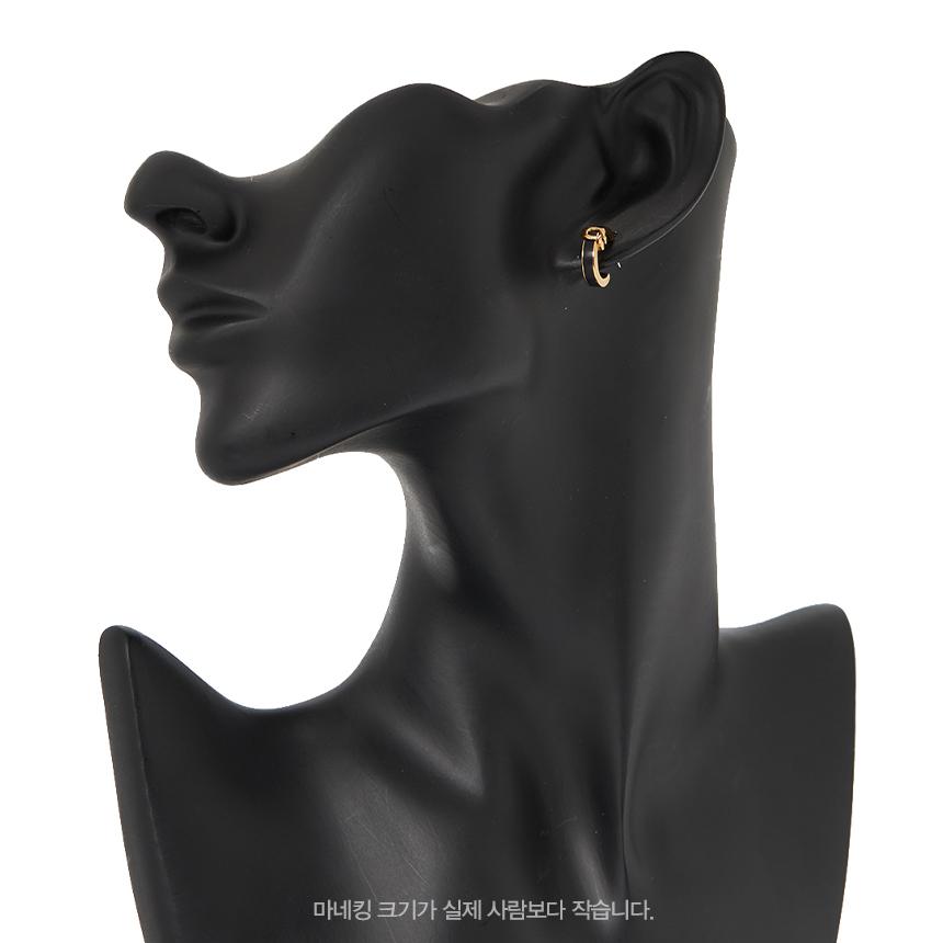 Coach Gold-Tone Logo Stud Earrings for Women 560726 GLD 001