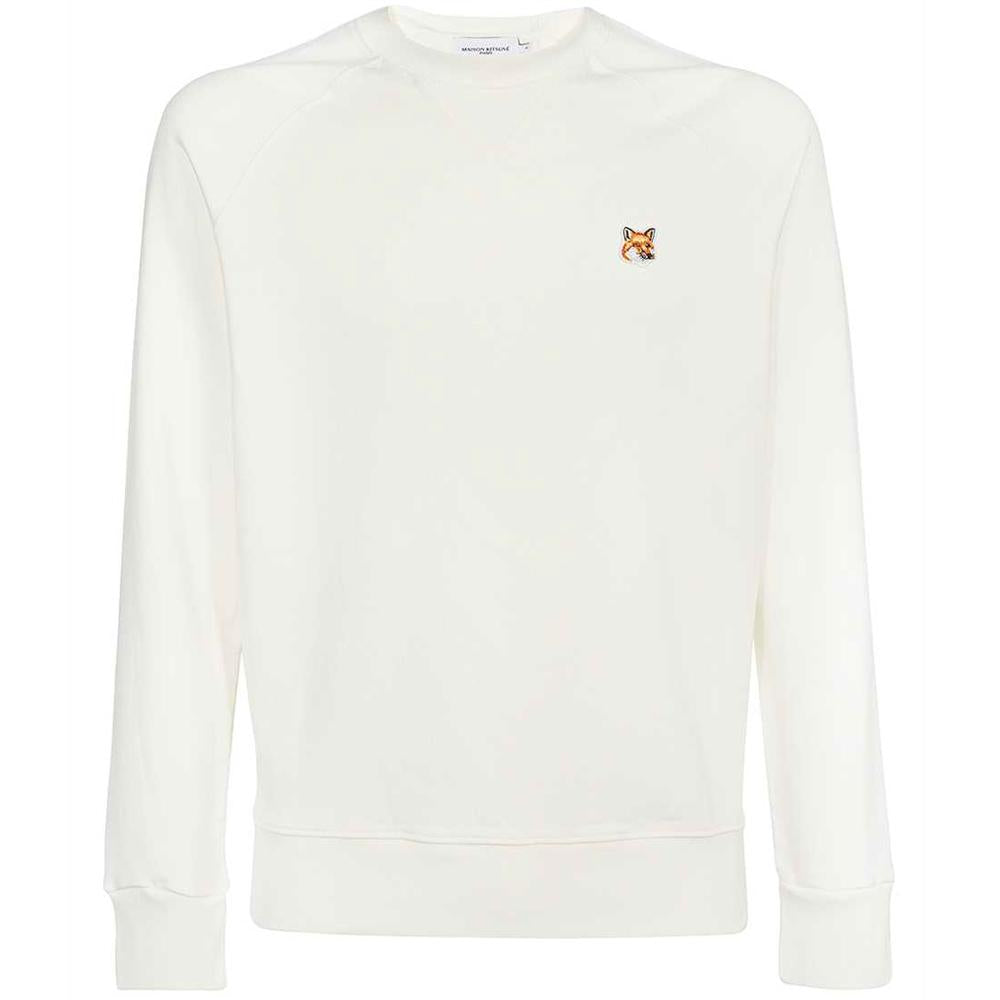 Maison Kitsune Fox Logo Sweatshirt Ecru AM00303KM0001 P700