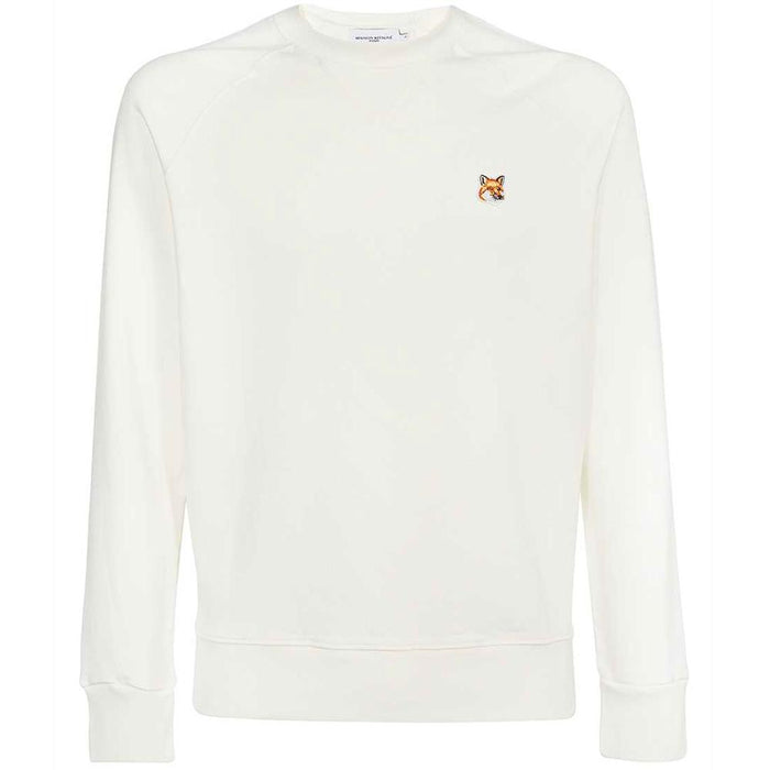 Maison Kitsune Fox Logo Sweatshirt Ecru AM00303KM0001 P700