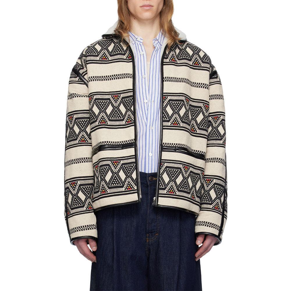 Isabel Marant Men’s Fleece Sherpa Jacket VE0274 HB