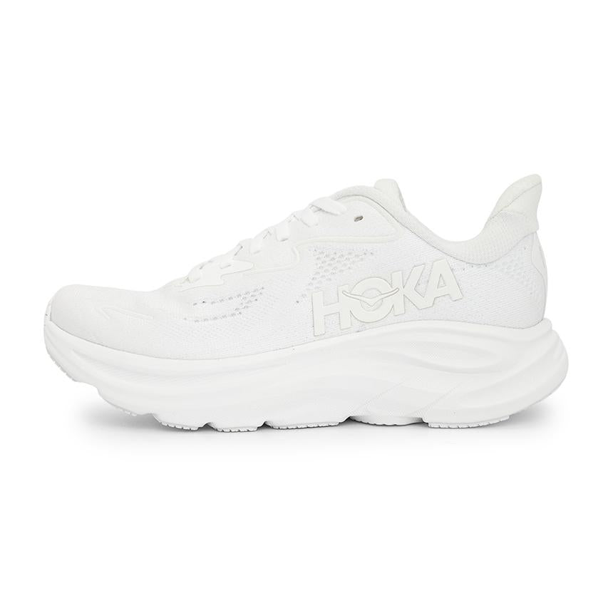 HOKA Clifton 10 Women’s Running Shoes Width B Low-Top Sneakers 1162031 WWH