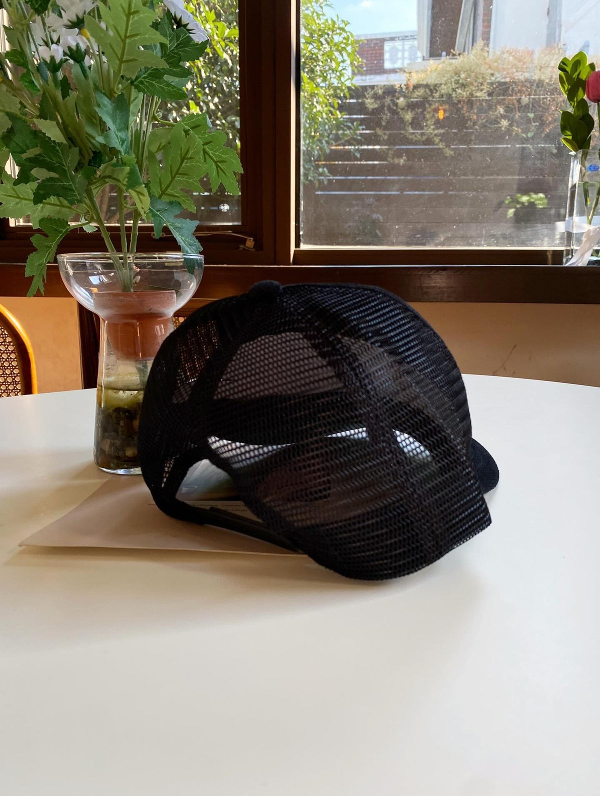 PEACEMINUSONE x 2025 MAMA Awards Mesh Black Baseball Cap