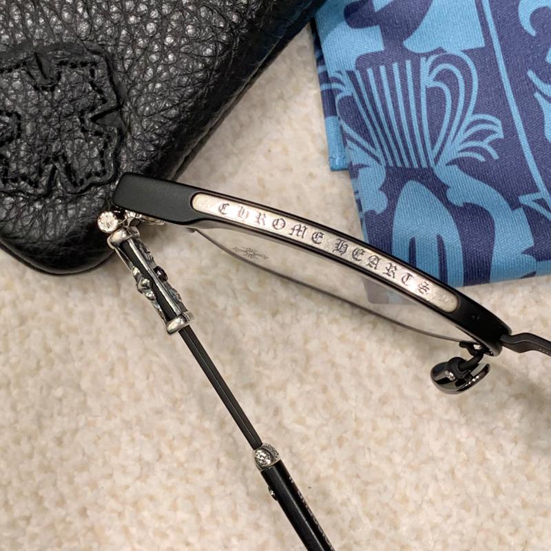 Chrome Hearts Matte Black Bonen Neuheuer 2 Eyeglasses Unisex