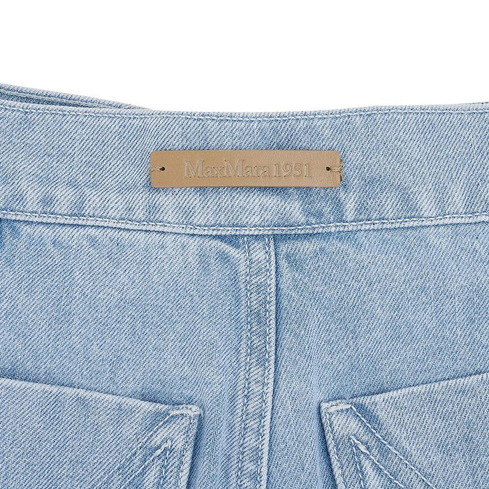 Max Mara Women’s AFFARI Denim Classic Pants 003