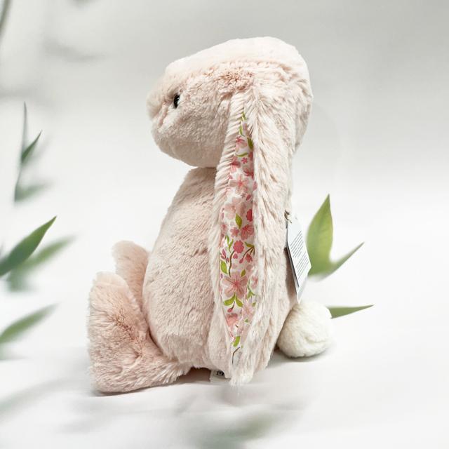 jELLYCAT Blossom Blush Bunny Cherry Medium Keyring Accessory