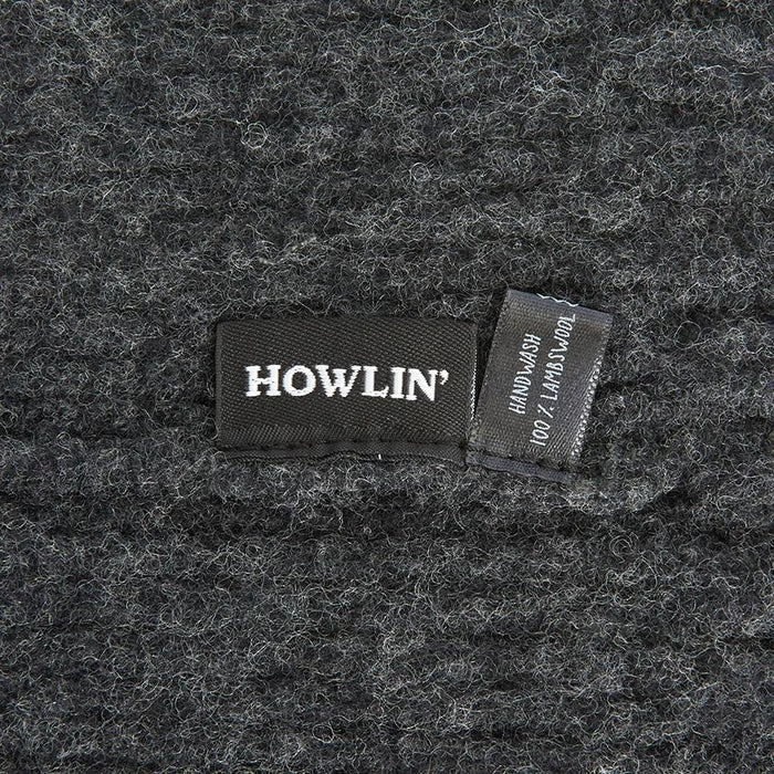 HOWLIN Charcoal Knit Beanie Unisex