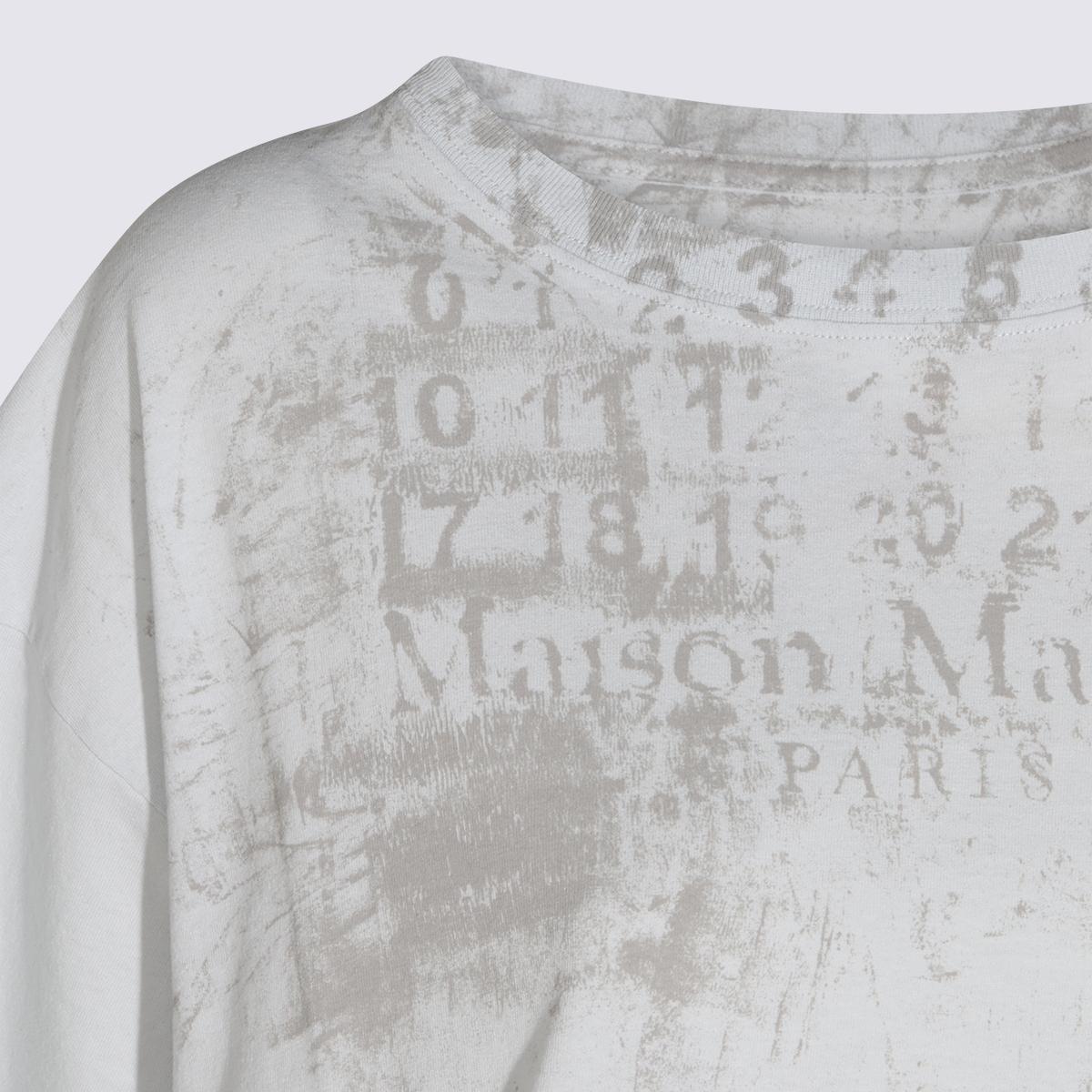Maison Margiela Short Sleeve Cotton T-Shirt White